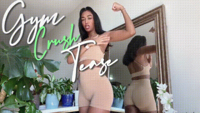 Gym Crush Tease And Denial | Closed Captions