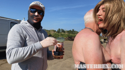 Superglued Together By Their Nipples And Fed Pet Food Master Bex Mp4 4K Ultra HD