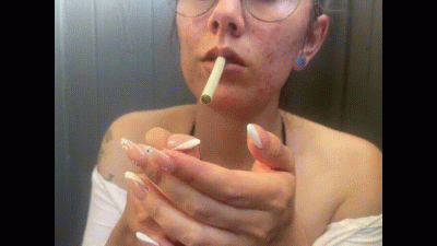 Smoking And Spitting