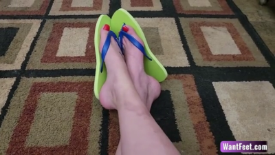Flip Flop Arch Tease