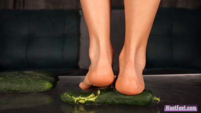 Cucumber Under Heel Pressure