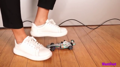 Sneaker Toy Car Squeeze