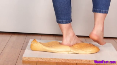 Barefoot Bread Crushing
