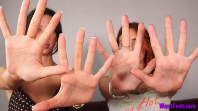 Comparing Our Big Hands