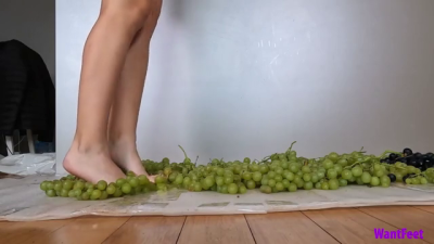 Barefoot Grape Smashing