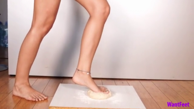 Barefoot Dough Trample