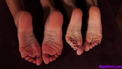 Wrinkly Soles Feet