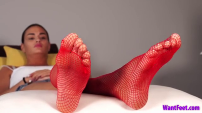 Nadine Fishnet Tease