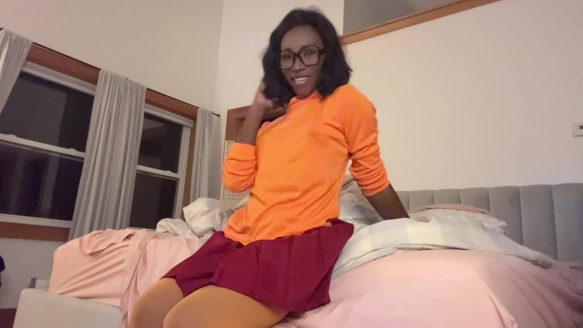 Velma Has A Big Dick And Takes A Huge Dildo