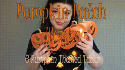 Pumpkin Patch Tasks