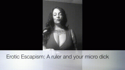A Ruler And Your Micro Dick