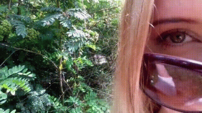 Without Panties In The Park. Upskirt