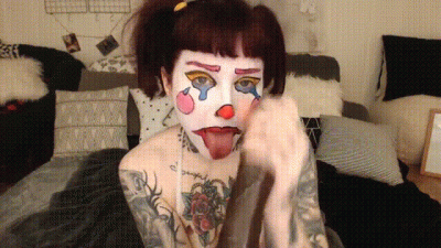 Ahegao Bubblegum Clown Squirting