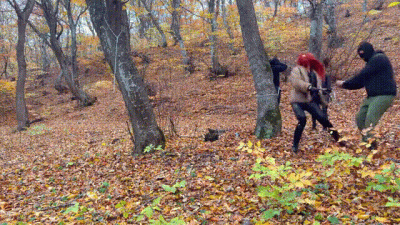 Wild Femdom: Hunting In Georgian Woods