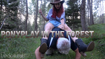 Lady Scarlet- Ponyplay In The Forest HD- Ponyplay Nella Foresta