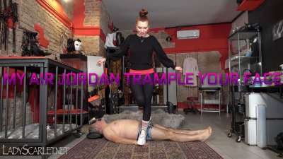 Lady Scarlet- My Air Jordan Trample Your Face HD- Le Mie Air Jordan Calpestano Il Tuo Viso