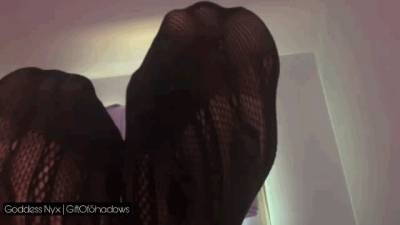 Ignored By Lace Stocking Feet