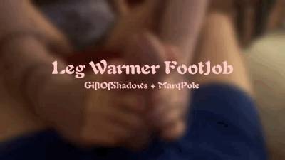Leg Warmers Footjob