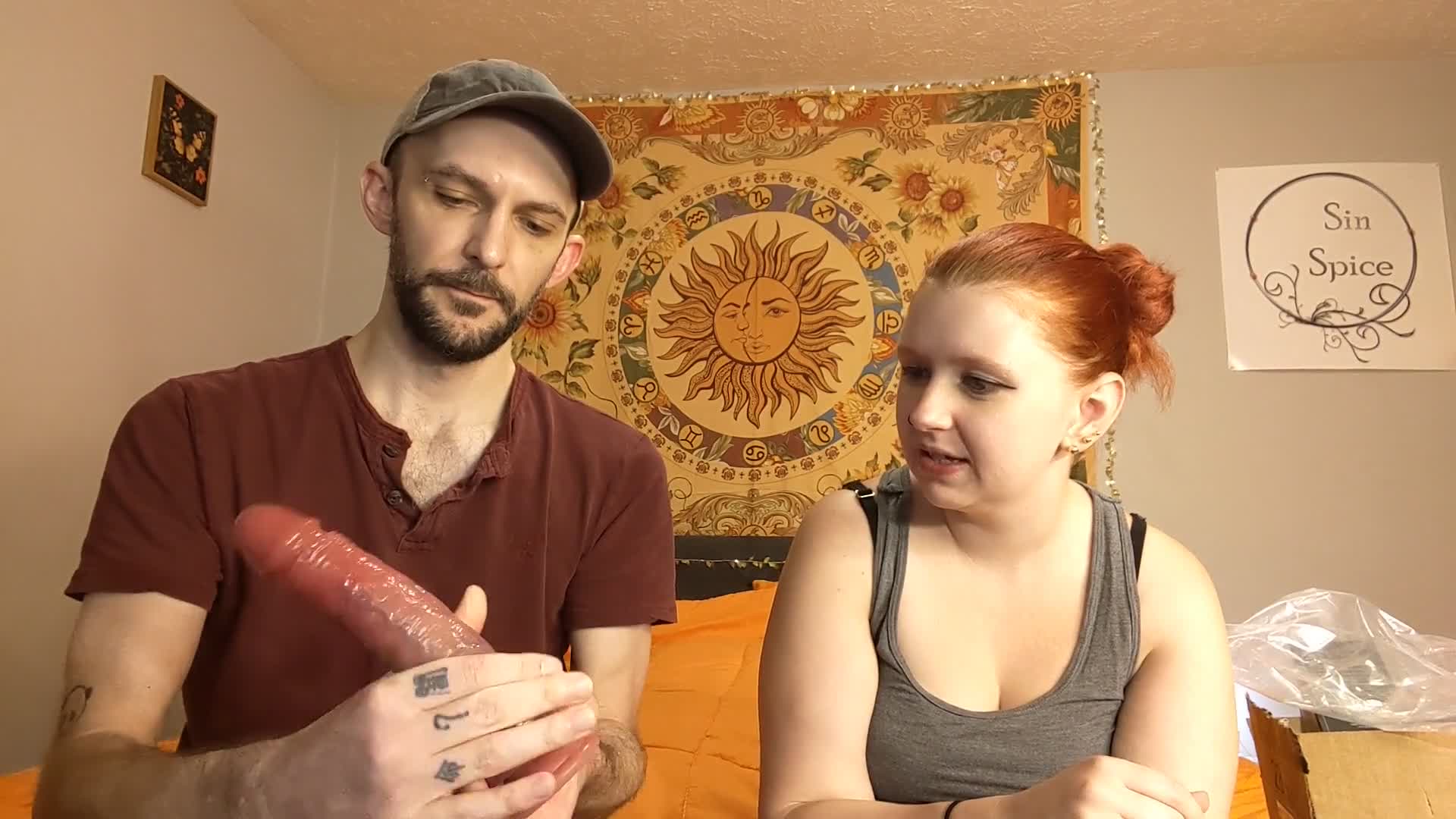 Logyny Jerkable Skin Suction Cup Dildo Unboxing And Masturbation