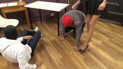 Sixth Form Girls Teach The Boys A Lesson With Their Heels