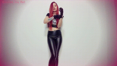 Teased In Leather