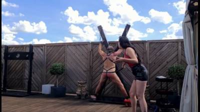 Punishment From Your Goddess Lady Samira Rooftop Terrace Penthouse Elegance