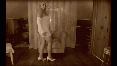 Sensual Heel Dangling In Hosiery