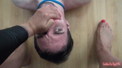 Shameless Loser Gets Punishment For Napping On The Couch!- Breath Control By Goddess' Hands 1080P Mp4
