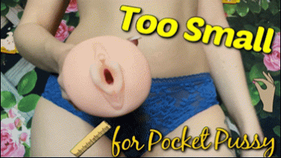 Too Small For Pocket Pussy
