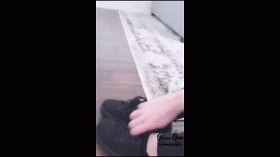 Gagging On Stinky Feet