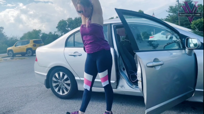 Vicky Lets You Worship In The Park