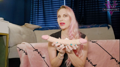 14 Inch Double Ended Dildo Deepthroat Challenge