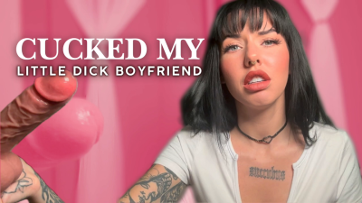 Cucked My Little Dick Bicurious Boyfriend