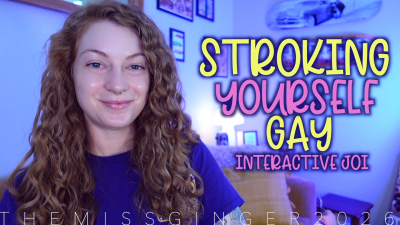 Stroking Yourself Gay (Interactive JOI)
