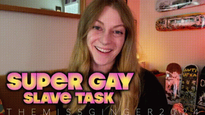 Super Gay Slave Task