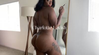 Charlotte Lavish Smoking Fully Nude