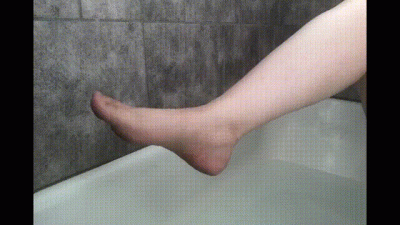 Filthy Feet Get Scrubbed Clean