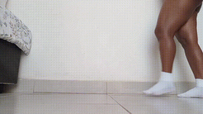 Daisy With Her Thunder Thighs And White Socks