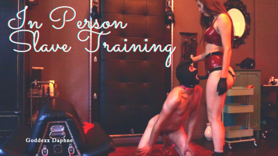 In Person Slave Training Strap-On Cock Sucking, Goddess Worship, Dirty Talk And Cbt!