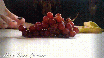 Goddess Toes Smashing Grapes & Banna