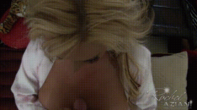 Rachel Gives Cameraman POV Blowjob