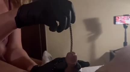 Friendly Sounding For His First Time,He Wanna Try This Orgasm(Clip In Arabic Language)