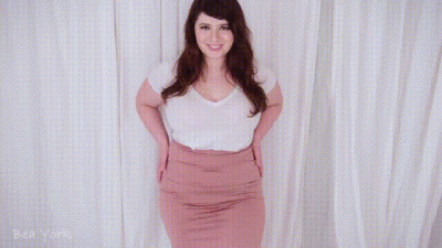 Curvy Coworker JOI With Two Countdowns & Anal Fingering
