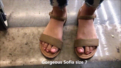 Gorgeous Step-Daughter Sofia Size 7