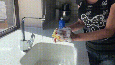 You Love The Soap On My Hands, Don't You?