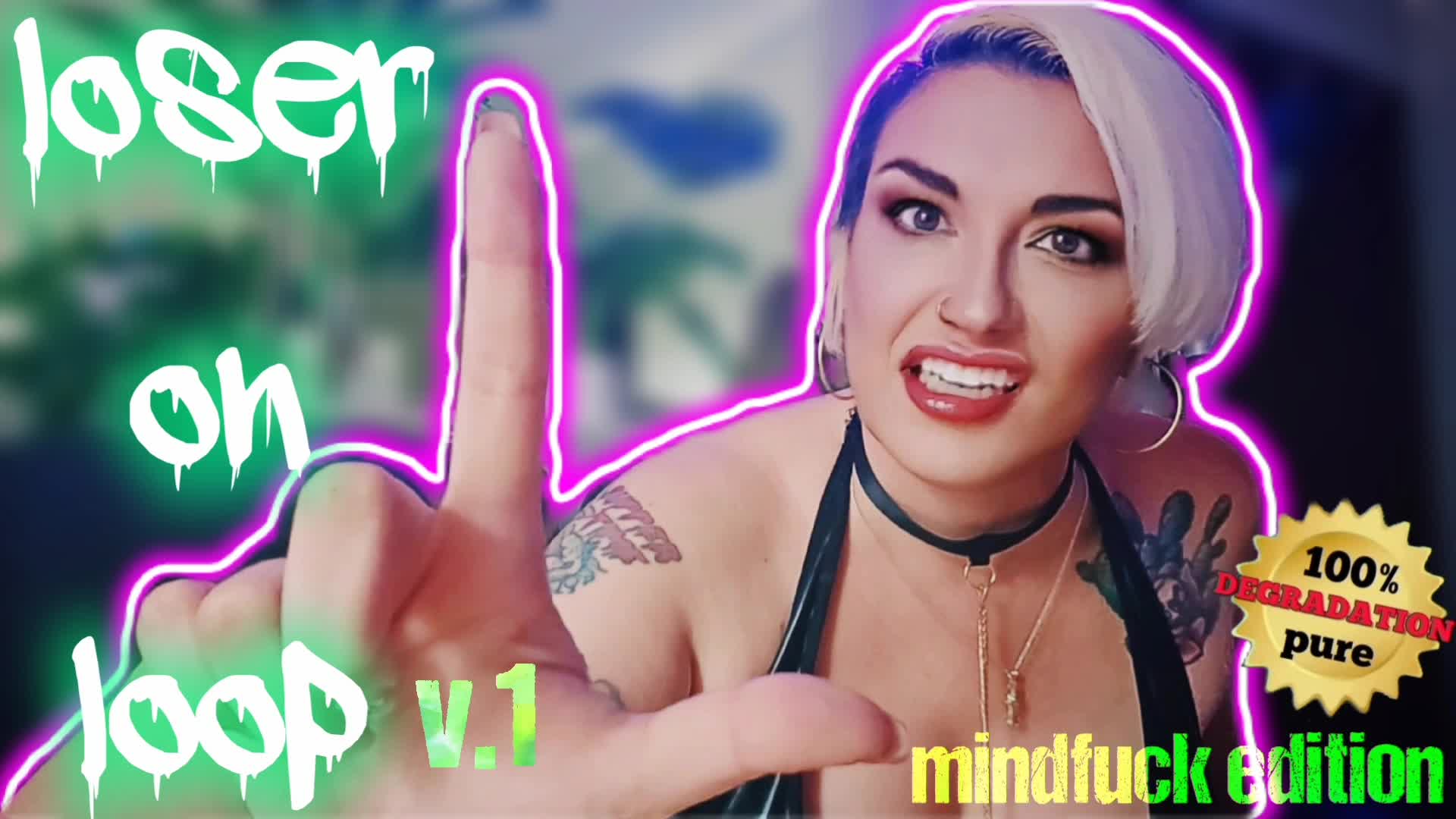 Loser On Loop V.1: Mind Fuck Edition- 100% Pure Degradation Series | Captivating Femdom Hardcore Humiliation