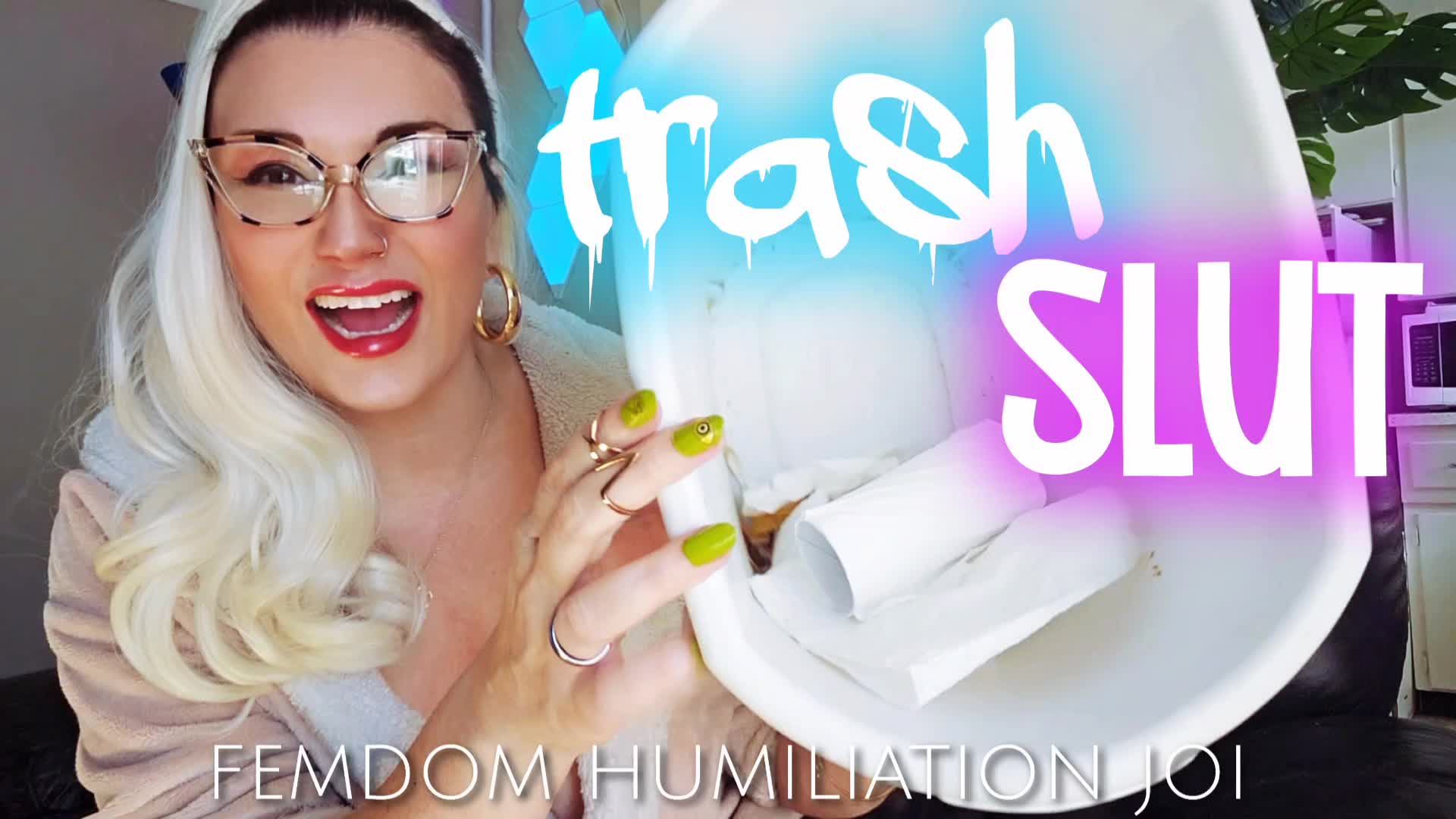 Trash Slut: Femdom Hardcore Humiliation JOI | MILF Goddess Verbal Humiliation Tease And Denial | Mz Dela Florez