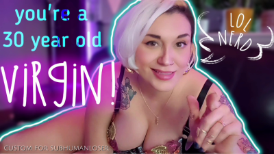 You're A 30 Year Old Virgin! | Femdom MILF Verbal Humiliation