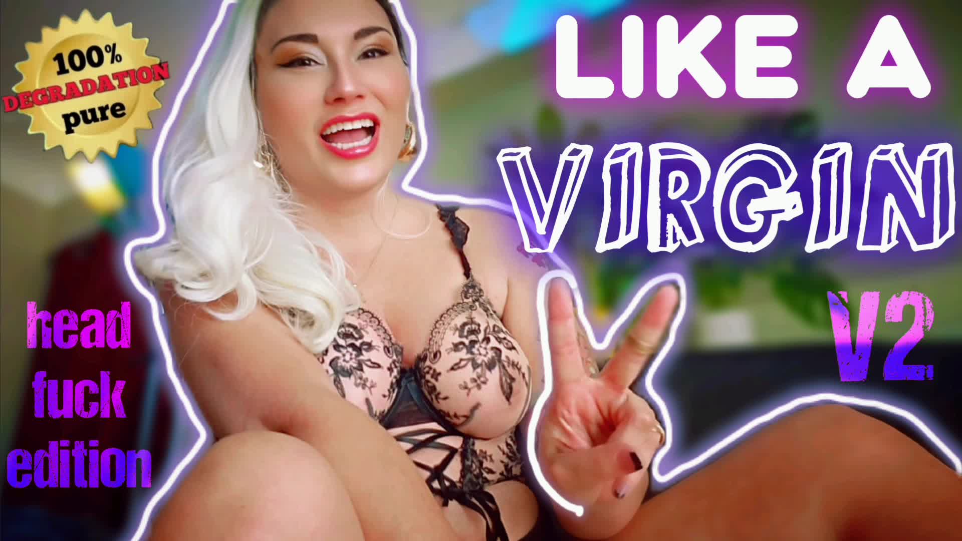 Like A Virgin V2: Head Fuck Edition- 100% Pure Degradation Series | Hardcore Femdom Verbal Humiliation