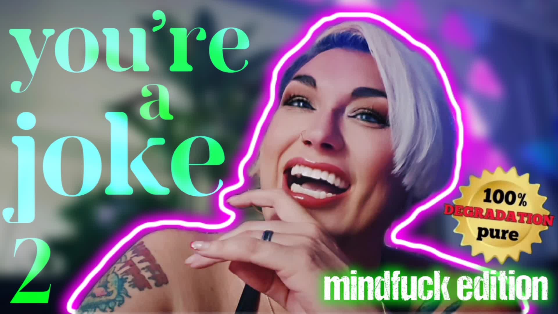 You're A Joke 2: Mind Fuck Laughing Humiliation- 100% Pure Degradation | Captivating Femdom Degradation